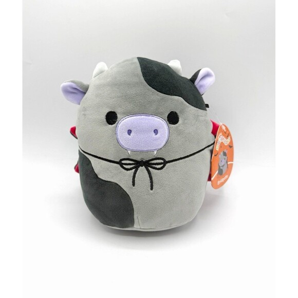 Squishmallow  BRIDGETTE the VAMPIRE COW 8” - Picture 1 of 5